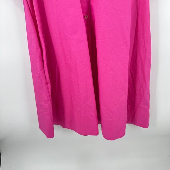 NWT By Anthropologie Polie Short Sleeve Swing Tunic Dress Pink Size M Modern - Picture 8 of 11